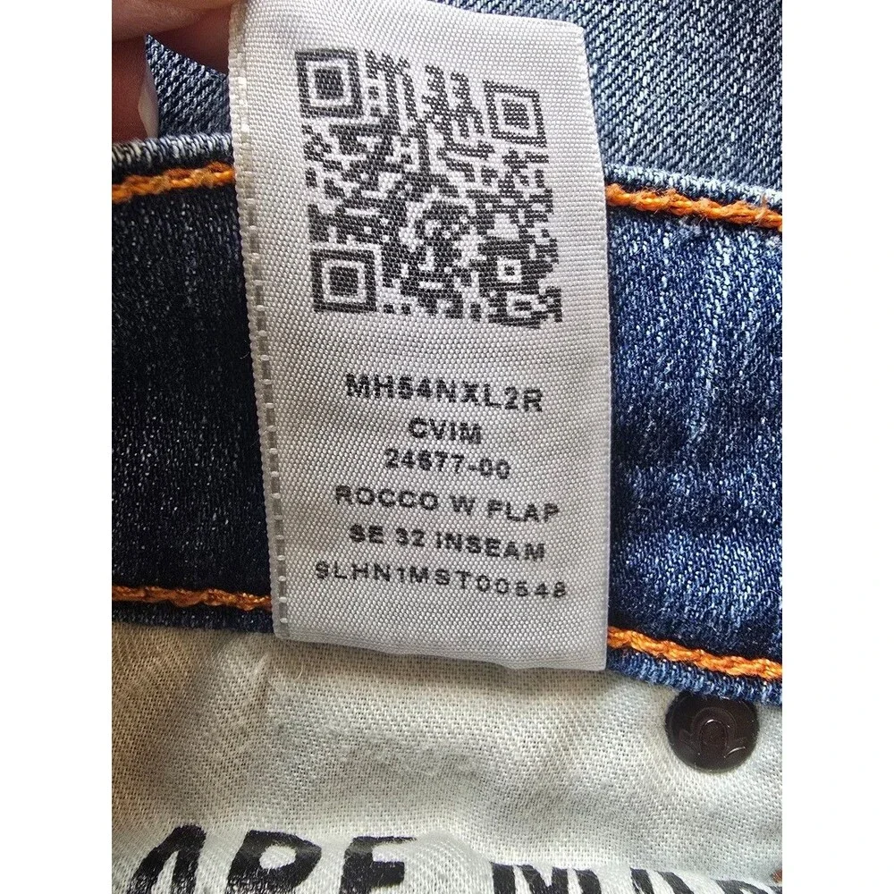 True Religion Rocco mens button fly jeans size 31‎